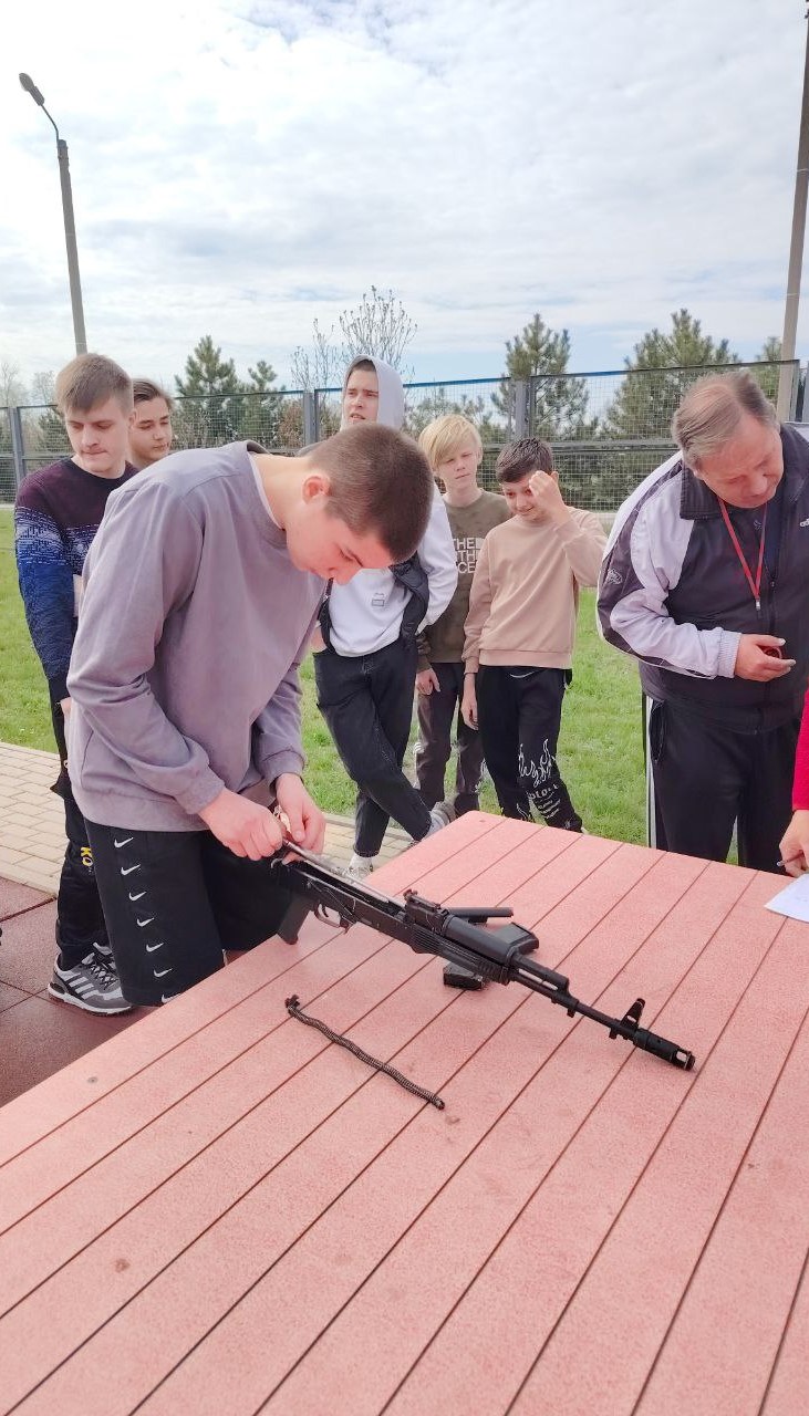 Спартакиада молодежи допризывного возраста в рамках популяризации ГТО.
